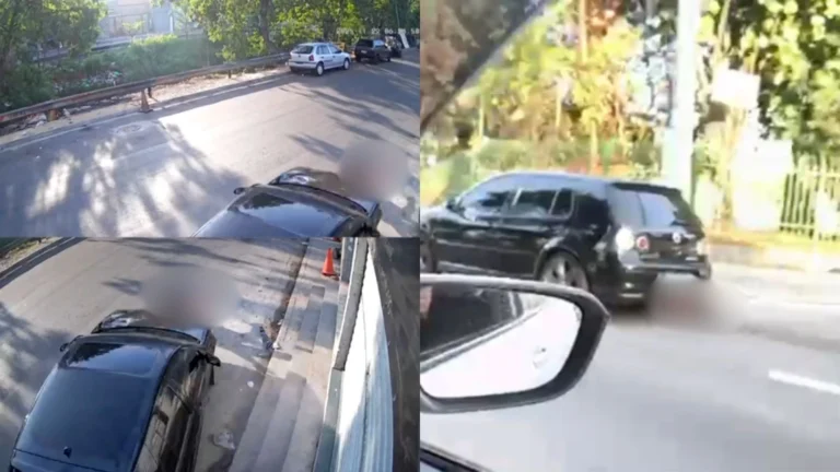 Vídeo: homem atropela e arrasta mulher pela Marginal Tietê (SP)