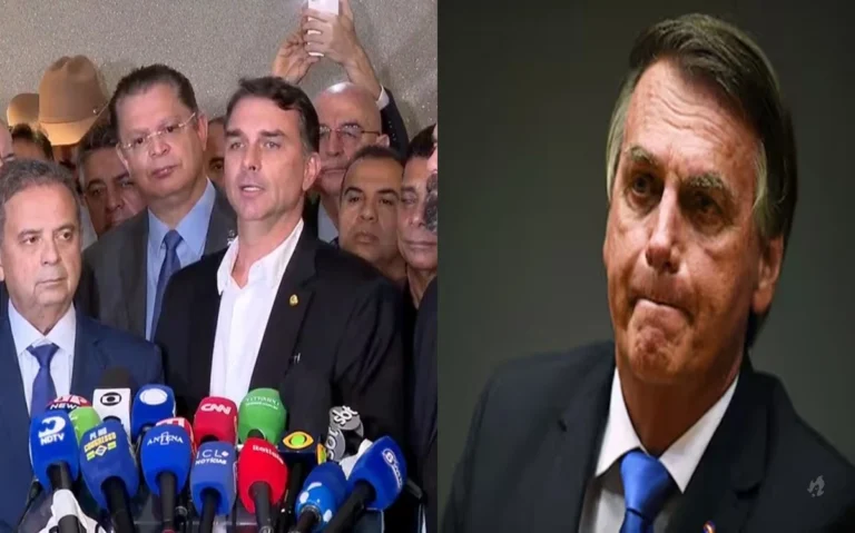 Flávio quebra o silêncio sobre suspensão do salário de Bolsonaro pelo PL