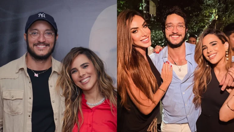 Após suposto romance, Wanessa posa com Allan Lima em aniversário