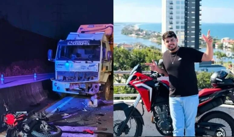 Influenciador morre aos 20 anos em grave acidente e namorada lamenta: Meu amor