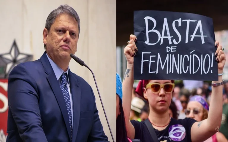 Tarcísio acende alerta máximo e fala em ‘Epidemia de Feminicídio’ e garante resposta dura