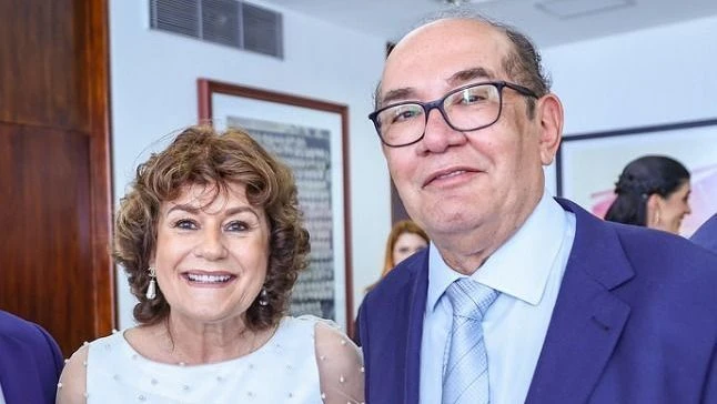 Gilmar Mendes e Guiomar anunciam fim do casamento após 18 anos de união