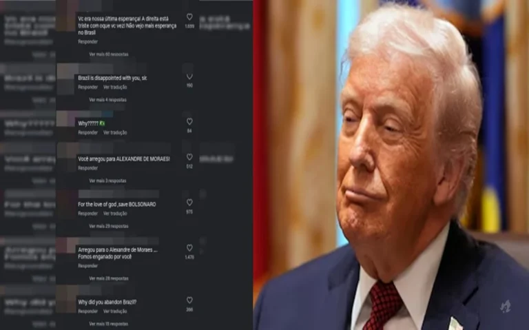 Bolsonaristas se revoltam com Trump após fim da Magnitsky e ataque explode na internet