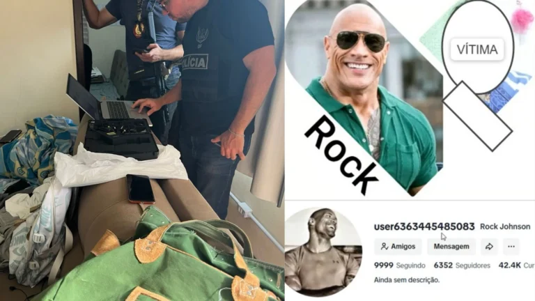 Homem é preso por operar golpe que usava perfil falso do ator “The Rock”