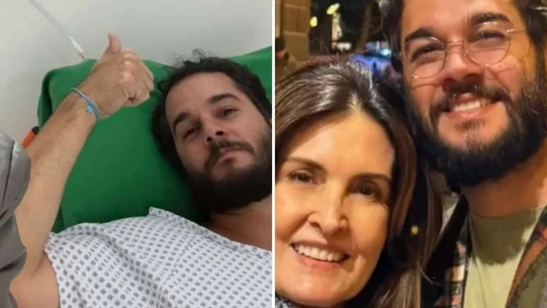 Namorado de Fátima Bernardes não volta ao Brasil após contrarir doença: Estamos resolvendo