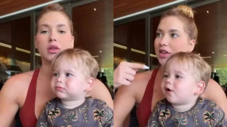 Filho de Virginia chama mãe de Vini Jr. de vovó e vídeo causa polêmica: Desnecessário