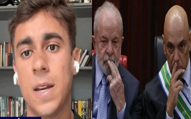Após raio em ato, Nikolas ironiza Lula e Moraes e fala em ‘milagre’