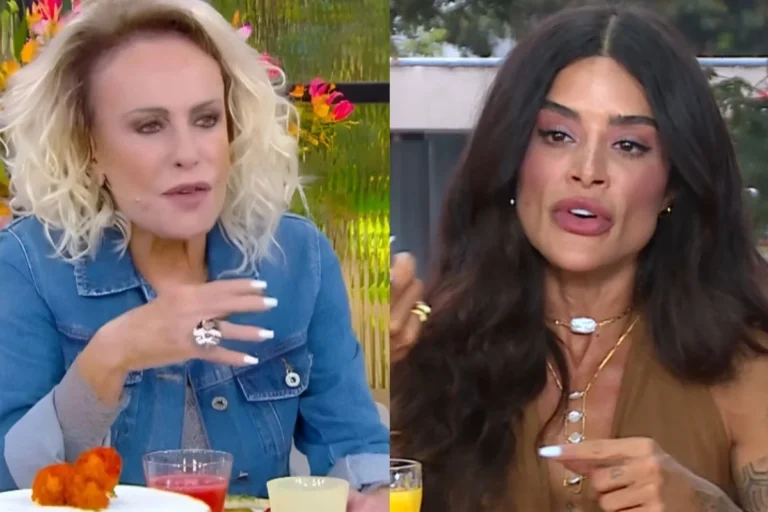 Ana Maria não perdoa, dá lição para Aline Campos e a deixa sem graça: ‘Para quem não tem…’