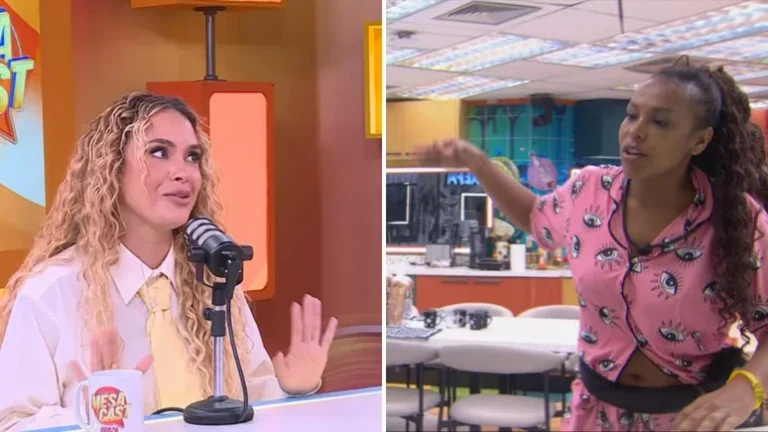 BBB 26: Sarah diz que encontrou Sol após expulsão: Acalmei