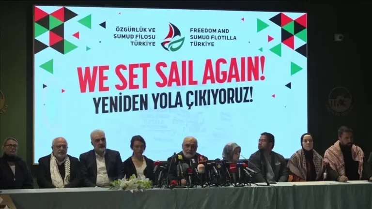 Flotilha com mais de cem barcos partirá da Espanha rumo a Gaza em abril