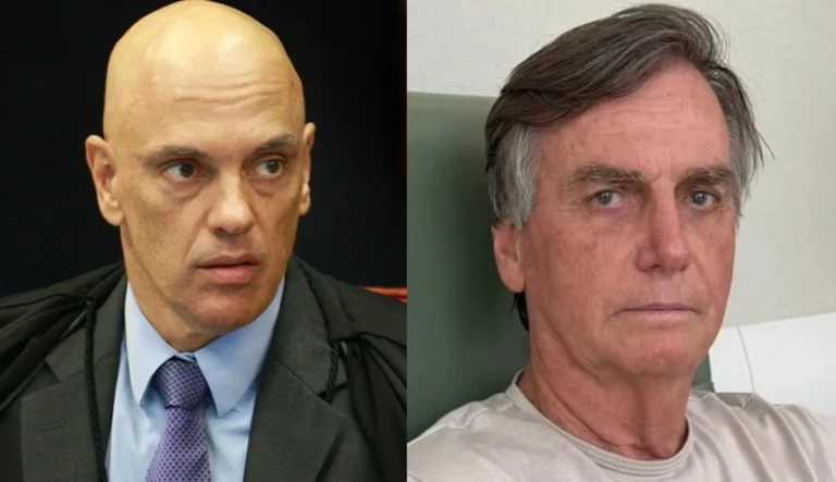 Bolsonaro quebra protocolo e faz pedido ousado a Alexandre de Moraes; entenda