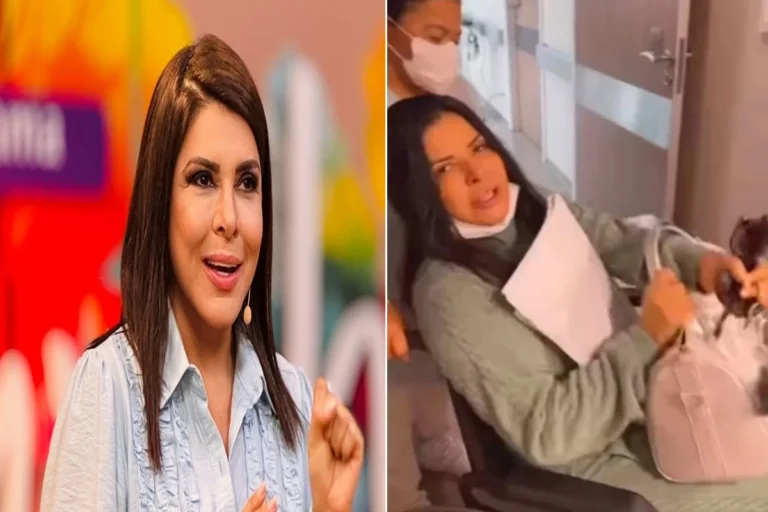 Coube a equipe de Mara Maravilha dar notícia sobre a saída da famosa da UTI