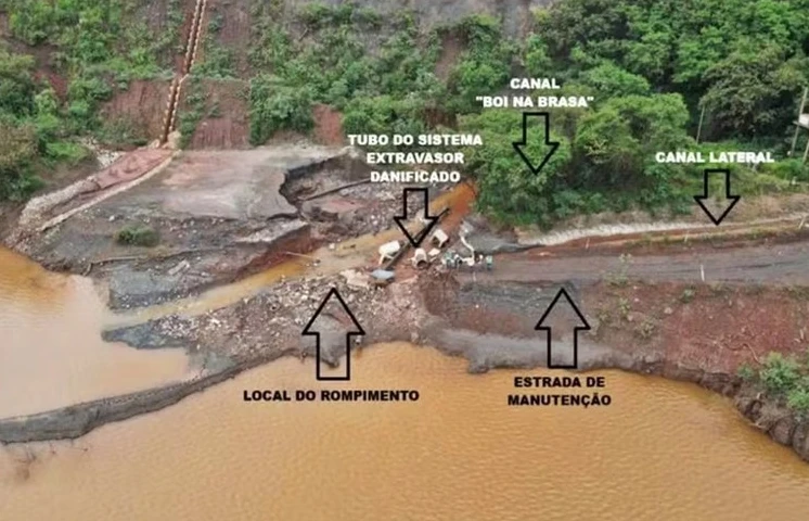 Justiça Federal suspende mina da Vale após vazamento em MG
