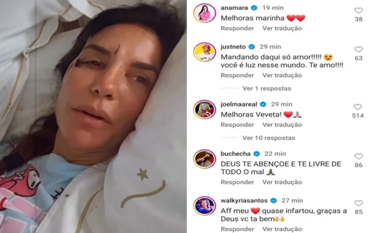 Após internação, Ivete Sangalo recebe onda de carinho de artistas e fãs