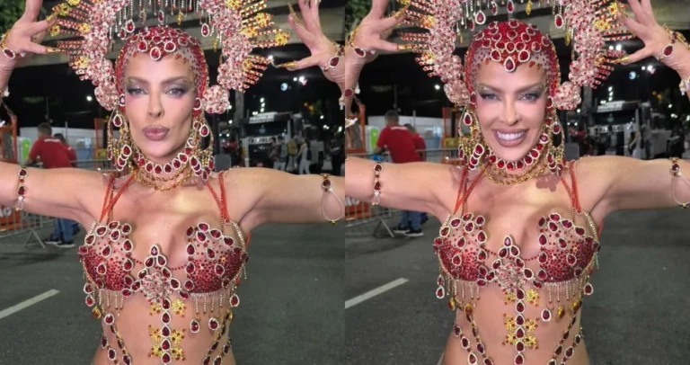 Campeã de “A Fazenda”, Jaquelline Grohalski volta à Sapucaí como musa