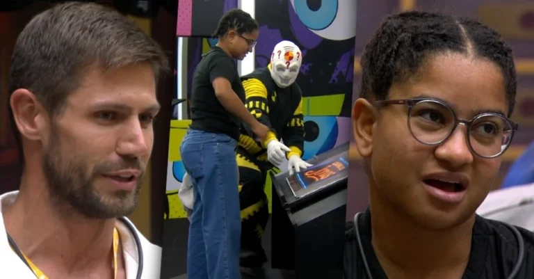 Milena é Barrada no Baile pelo Líder Jonas Sulzbach pela segunda vez e enfrenta desafio