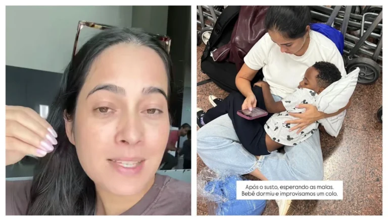Influenciadora relata pânico em voo com motor que explodiu: “Foi o caos”