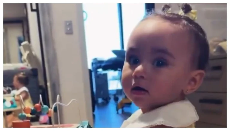 Filha de Neymar e Bruna Biancardi surpreende ao ficar em pé sozinha; veja
