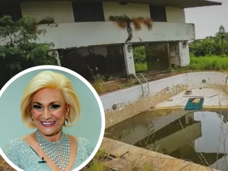 O triste estado da mansão de R$ 8 milhões que pertenceu a Hebe Camargo