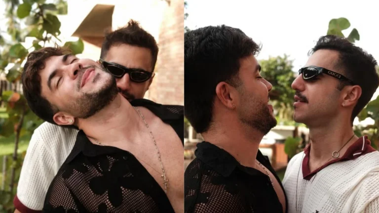 Álvaro e ex-BBB Matheus Lisboa posam juntos em viagem por Alagoas