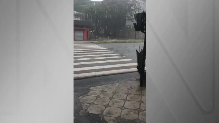 Chuvas intensas e queda de granizo devem afetar cidades de Minas Gerais