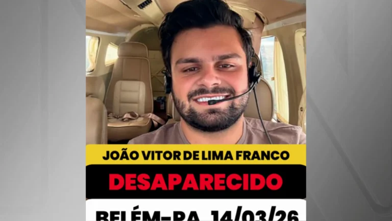 Piloto de avião está desaparecido há mais de 20 dias após viagem para Belém