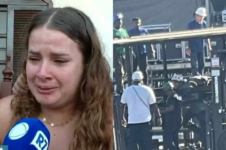 Esposa de homem que morreu em palco de Shakira desabafa: “Mentiram”