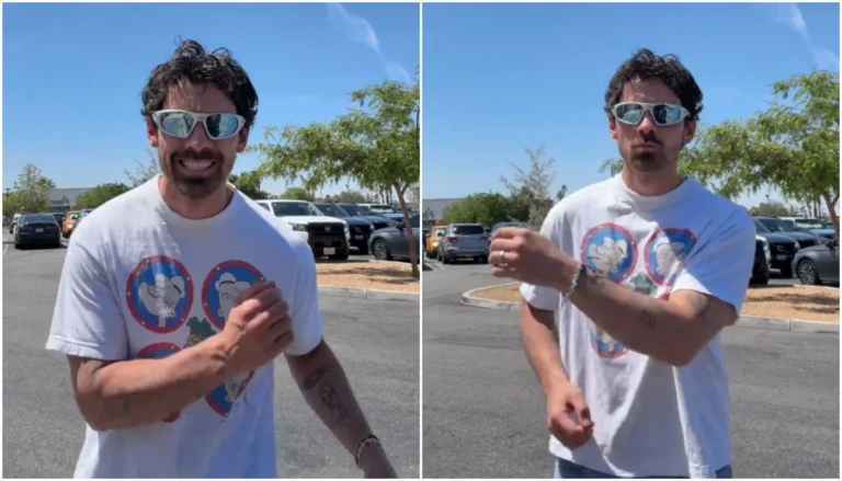 Joe Jonas dança funk e fala português antes de show no Brasil