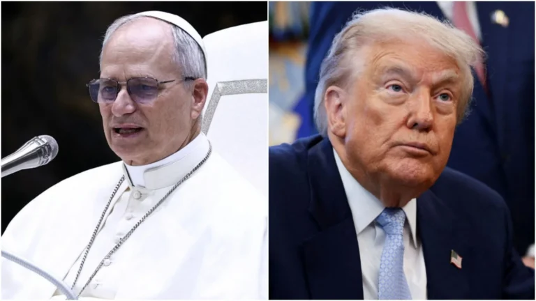 Trump ataca papa Leão XIV e condena programa nuclear iraniano