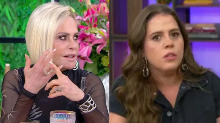 Vídeo: Ana Maria dá patada ao vivo e Tati Machado ameaça sair: “Não é da sua conta”