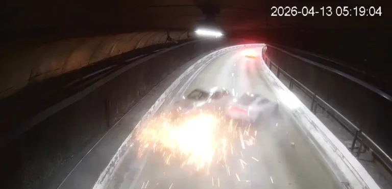 Mãe diz que dirigia Porsche em acidente em túnel; polícia apura