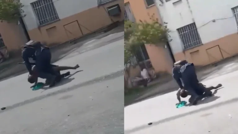 Vídeo: suspeito é preso após luta corporal com PM e disparos de fuzil no RJ