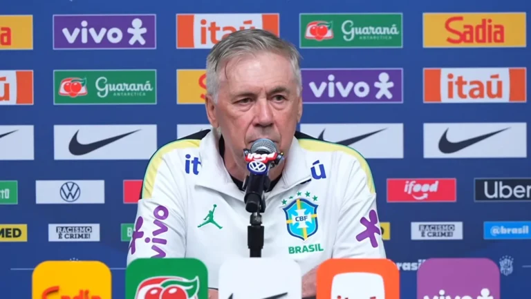 Ancelotti compara Brasil ao Real Madrid e é direto sobre objetivo na Copa