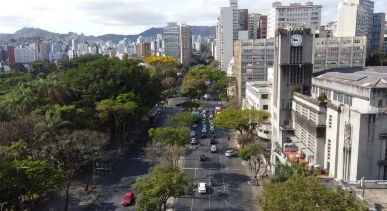 Belo Horizonte terá uma semana de céu parcialmente nublado e sem chuvas