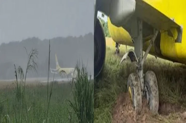 Avião sai da pista em aeroporto e comunicado é informado