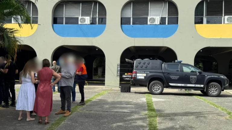 Polícia investiga membro do CV por explosão em escola de Belford Roxo (RJ)