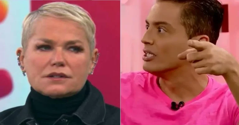 Xuxa Meneghel manda recado para Leo Dias e acaba recebendo resposta afiada: ‘Eu fiquei na…’