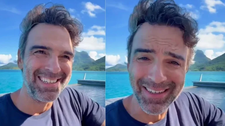 De férias, Tadeu Schmidt diz que está vencendo vício