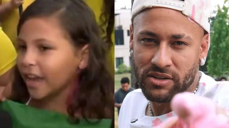 Criança faz piada sobre Neymar ao vivo na Globo e arranca risadas antes de jogo do Brasil