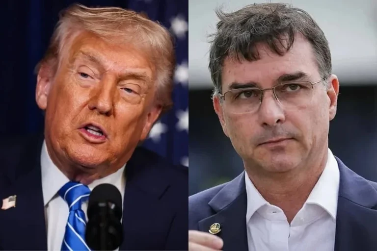 Reação de Trump ao ser informado sobre ligação entre Flávio e Vorcaro chama atenção; entenda