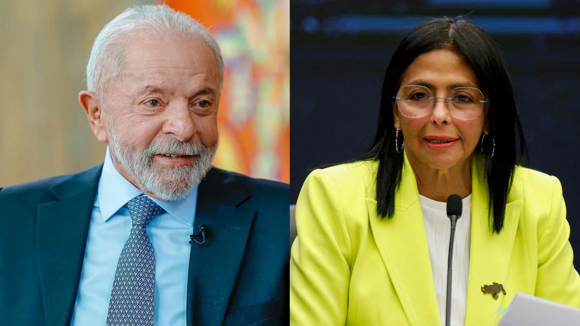 Lula diz que conversou com Delcy e que enviará suplementos à Venezuela