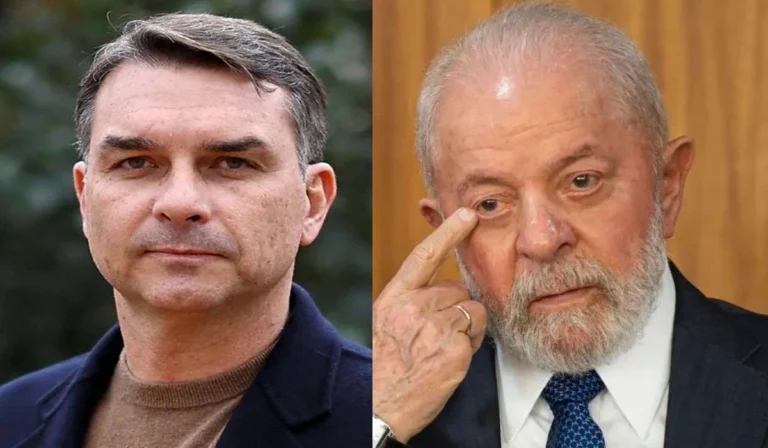 Flávio Bolsonaro atropela Lula em nova pesquisa eleitoral