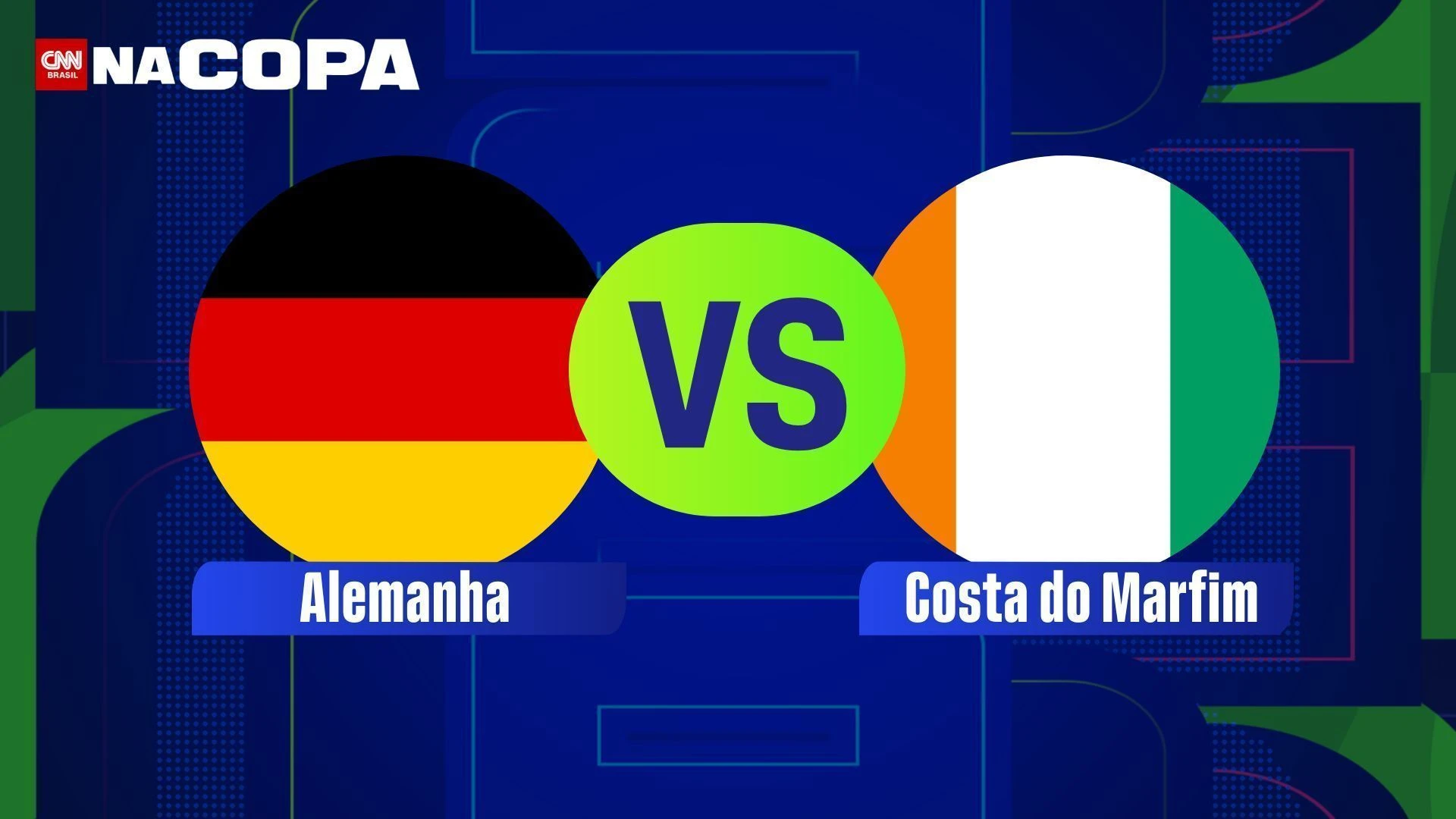 Alemanha x Costa do Marfim: escalações e onde assistir à Copa do Mundo
