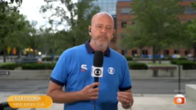 O que aconteceu com Alex Escobar? Apresentador da Globo passa mal ao vivo