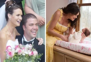 Atriz engravidou aos 46 anos do primeiro filho com marido que faleceu há 10 anos e história emociona