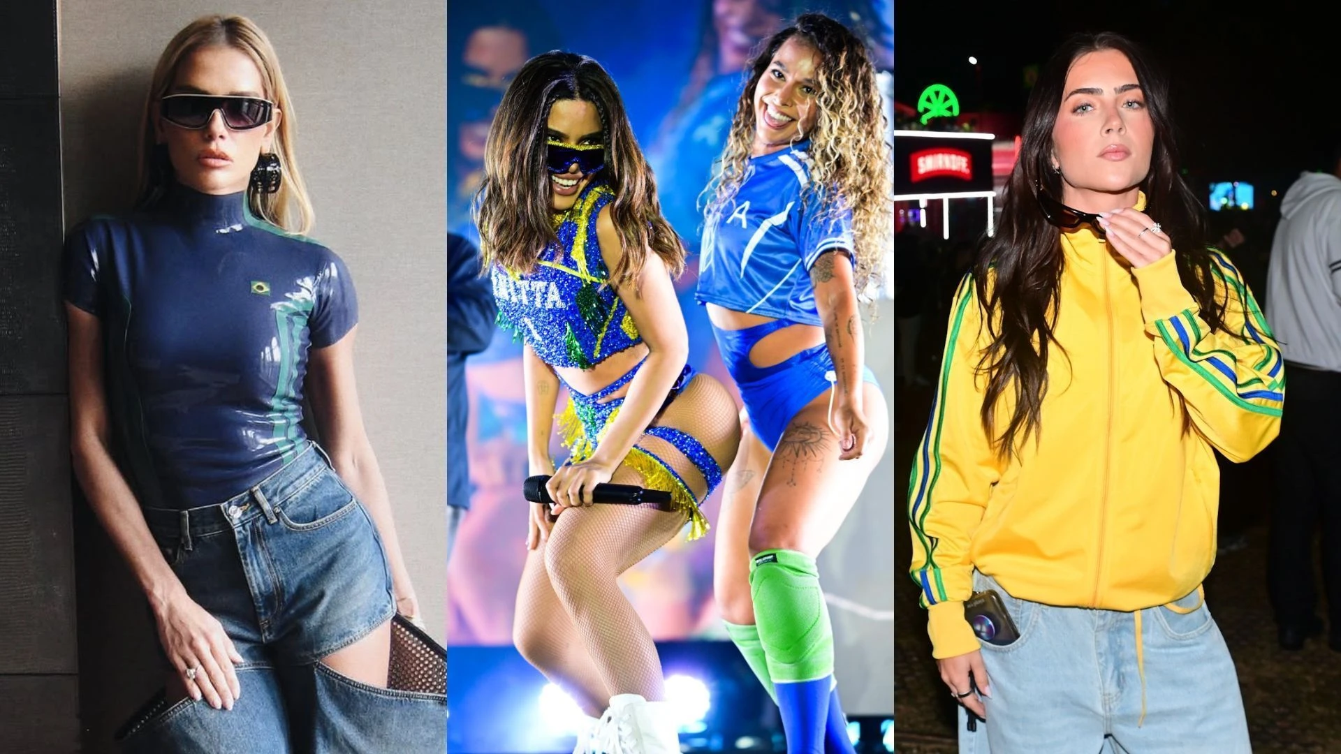 Copa do Mundo: confira os looks dos famosos para o jogo do Brasil