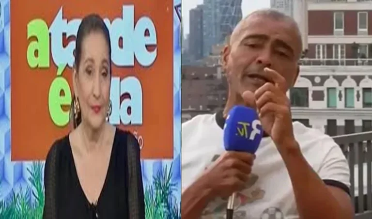 Após polêmica, Sonia Abrão detona Romário e defende Fernanda Gentil: “Não aceito”