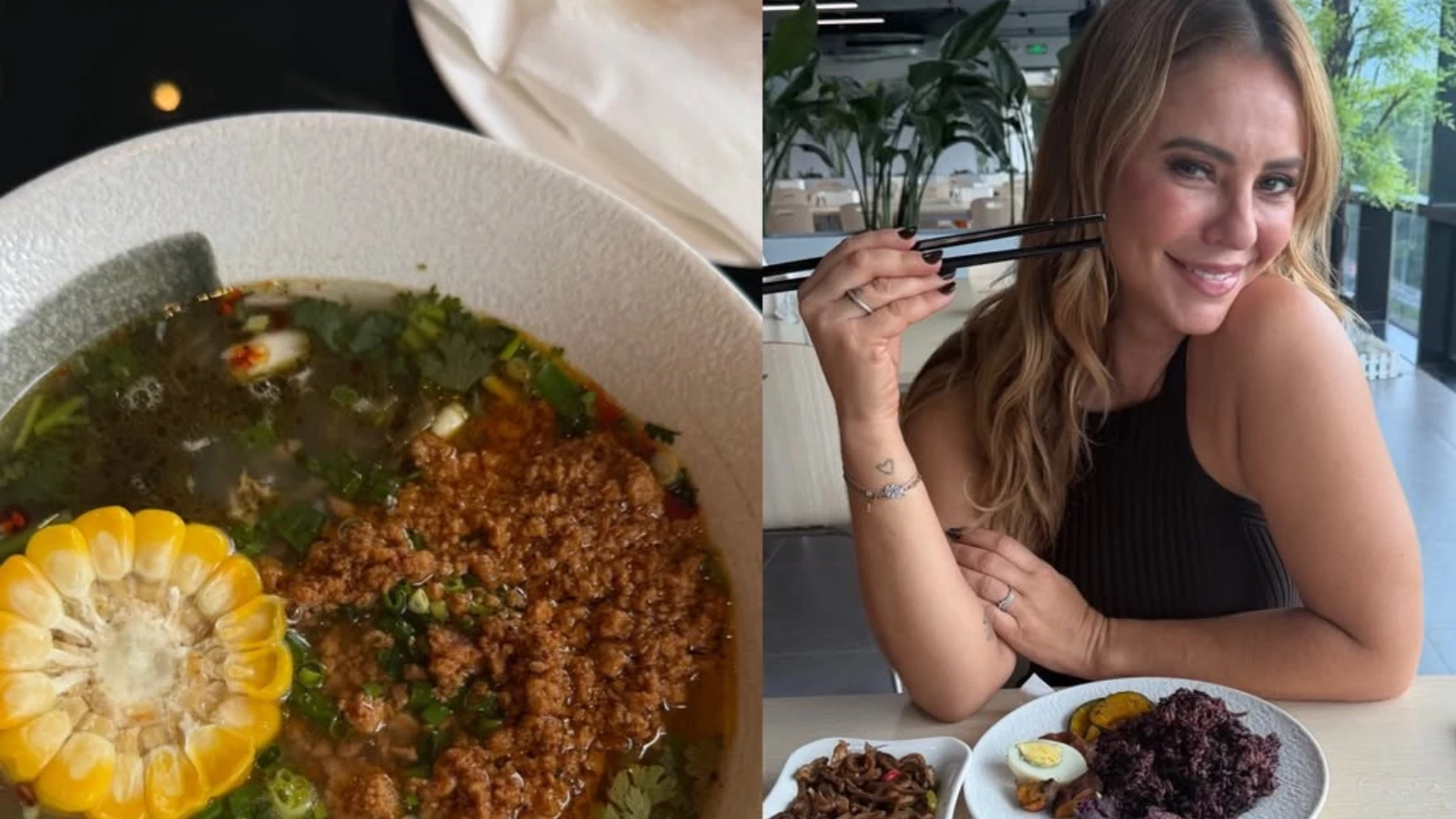 Paolla Oliveira diverte fãs ao mostrar adaptação alimentar na China; veja