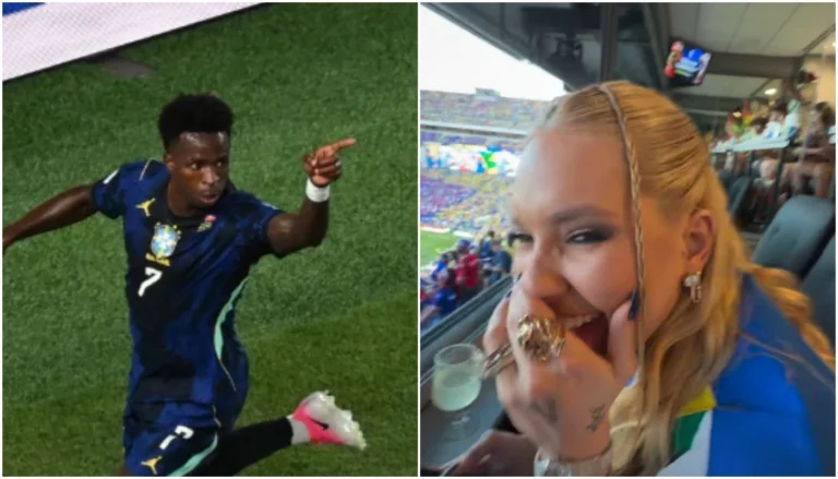 Gol dedicado à Virginia? Vini Jr. é questionado e dá resposta enigmática