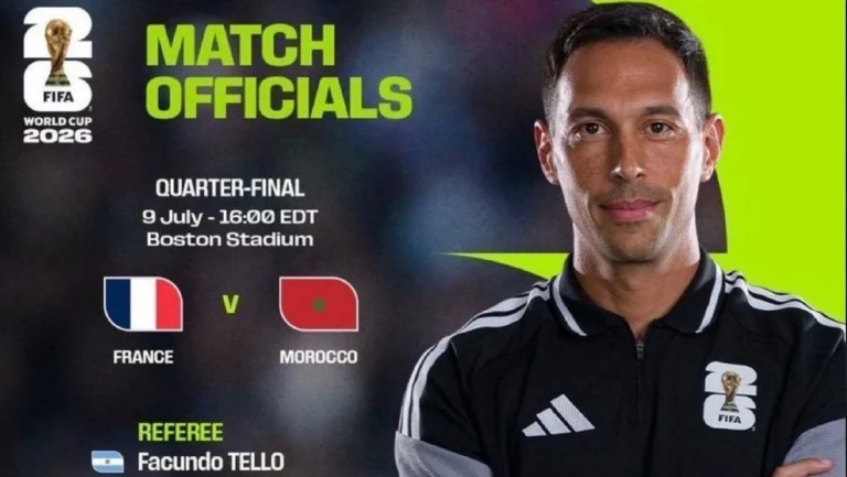 Fifa causa polêmica com arbitragem 100% argentina para França x Marrocos